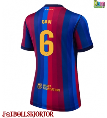 Barcelona Paez Gavi #6 Hemmatröja Dam 2026-27 Kortärmad